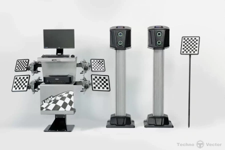 Стенд развал схождения 3D для грузовых автомобилей Техновектор 7 Truck P 7202 HT