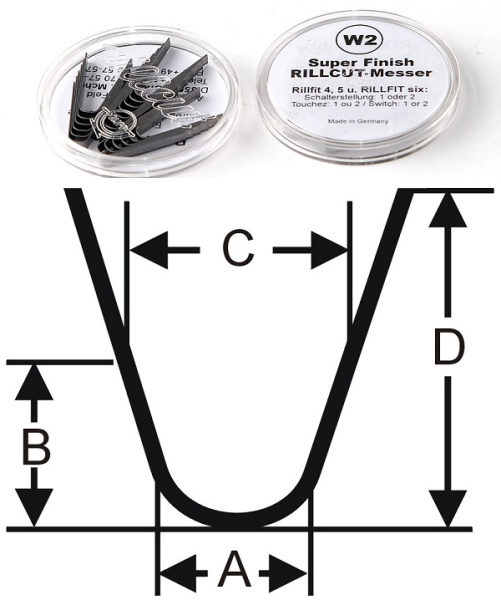 Машинка-регрувер для нарезки протектора легковых покрышек RUFF RILLFIT S125B