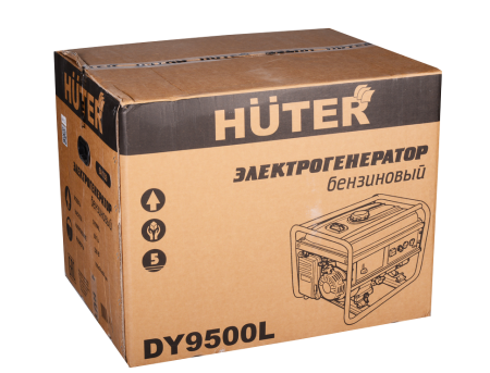 Портативный бензогенератор Huter DY9500L