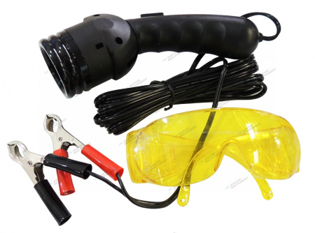 Комплект для обнаружения утечек фреона (лампа 50Вт, 12V + очки) BC-UV-L-50 UV